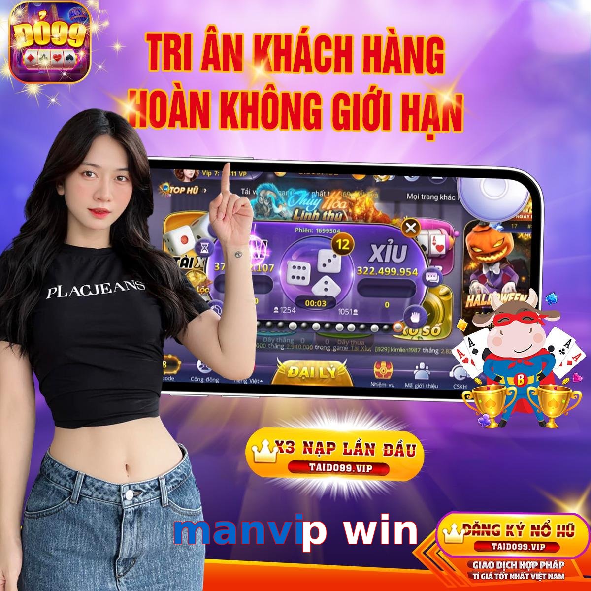 manvip win