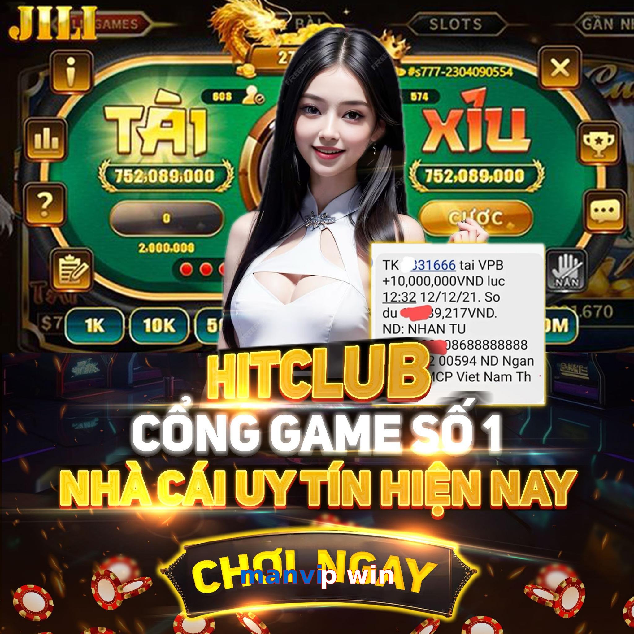 manvip win