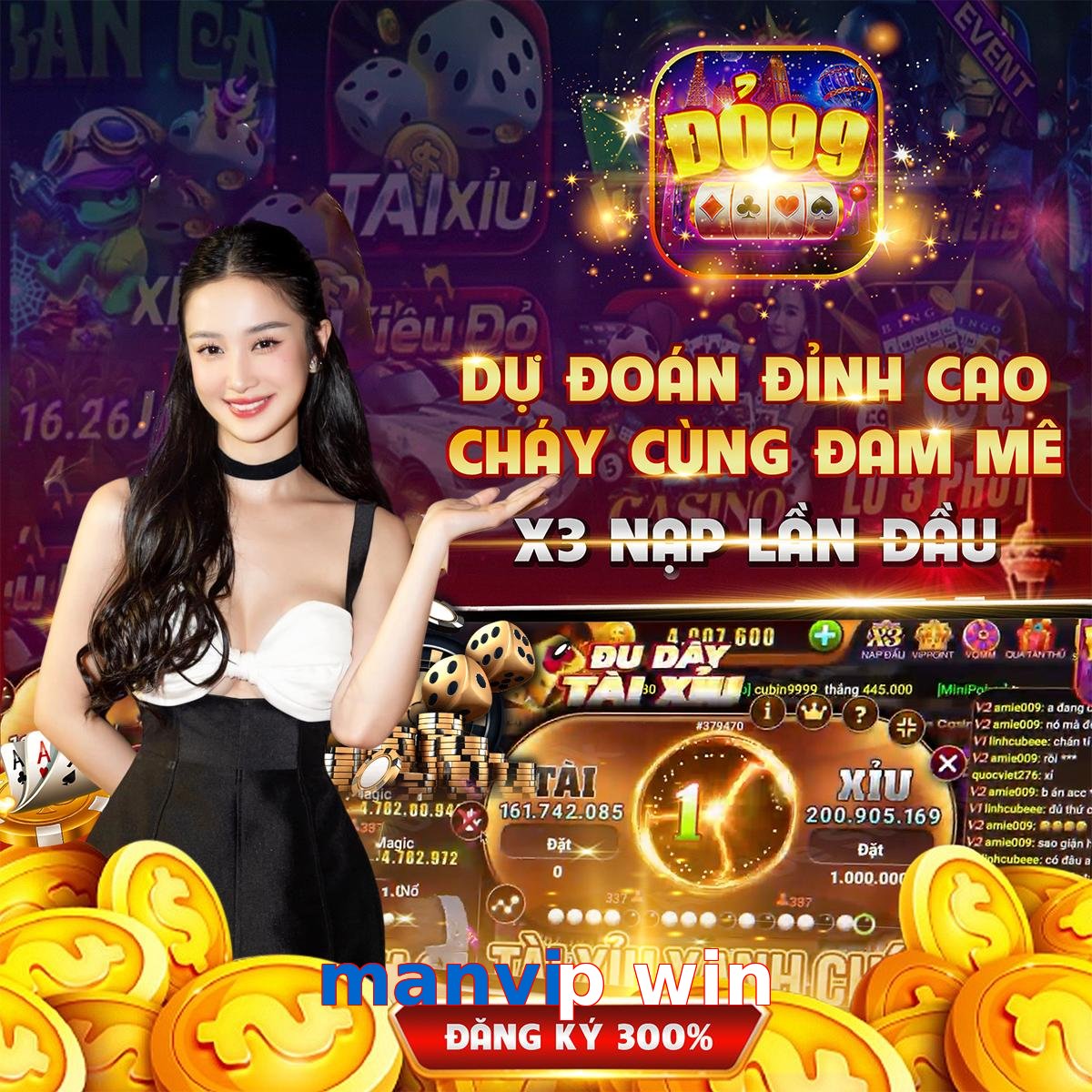 manvip win
